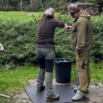 Jägerinnen Flintenschießen Training